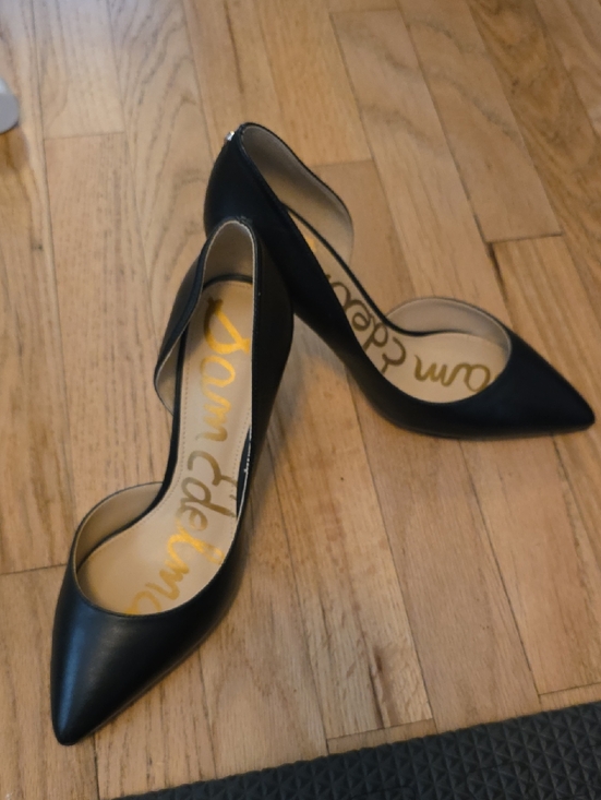 Sam Edelman Shoes - Sam Edelman Black Pointed D'Orsay Pump